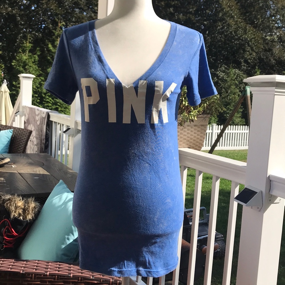 NWT Vintage Pink Victoria’s Secret Long Tee - Picture 2 of 6